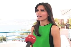 Up close with Freida Pinto at Cannes Up close with Freida Pinto at Cannes