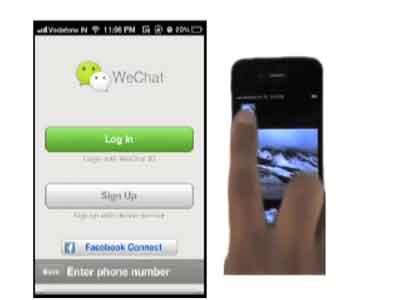 Video : A quick look at WeChat