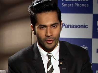 Varun Dhawan at the launch of Panasonic P51