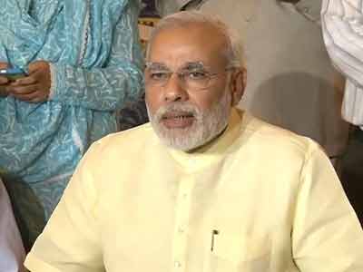 Video : People have given Congress a fitting reply: Modi on Gujarat by-poll win