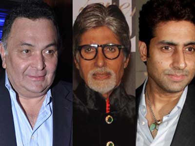 Big B, Junior B to swap dates for Rishi Kapoor