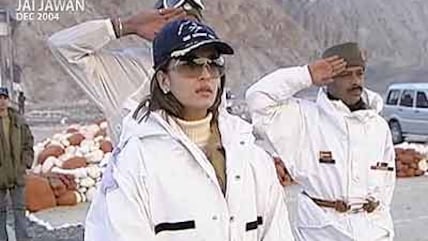Jai Jawan with Aishwarya Rai (Aired: December 2004)