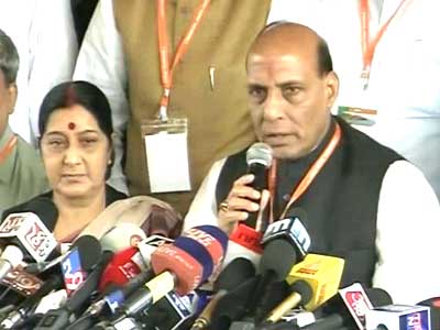 Video : Keeping campaign in mind, appointed Narendra Modi, says Rajnath