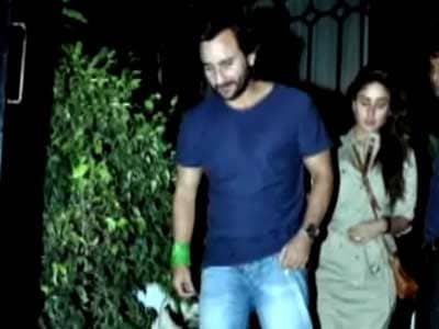 Saif and Kareena's dinner date