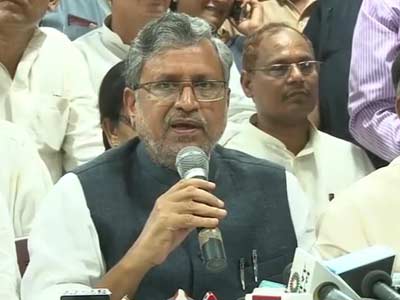 Video : Sushil Kumar Modi on split with JD(U)