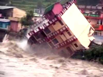 उत्तराखंड में आफत की बारिश, कई घर बहे, जानमाल की क्षति