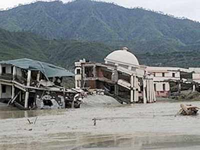 उत्तराखंड में तबाही का मंजर