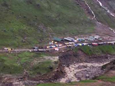 केदारनाथ में मची तबाही का पहला हवाई दृश्य