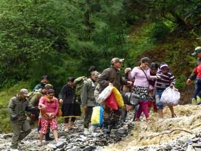 Video : No one flooded #Uttarakhand?