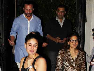 Saif, Kareena's dinner date with Salman's sister