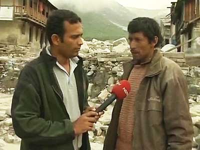 The man who saw a wall of water hit Kedarnath temple