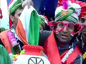 NDTV celebrates with ecstatic Indian fans