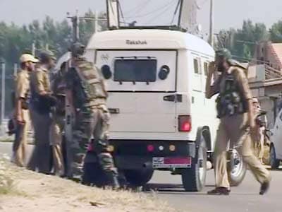 श्रीनगर में आतंकी हमला, चार जवान शहीद