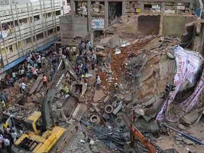 Video : Secunderabad hotel collapse: 12 killed including building owner's son