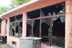 Bodh Gaya blasts: One of the bombs was planted 20 feet high on a Buddha statue Bodh Gaya blasts: One of the bombs was planted 20 feet high on a Buddha statue