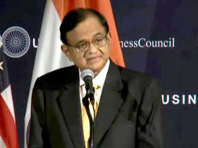 Video : Chidambaram woos US investors, says great opportunity to work together