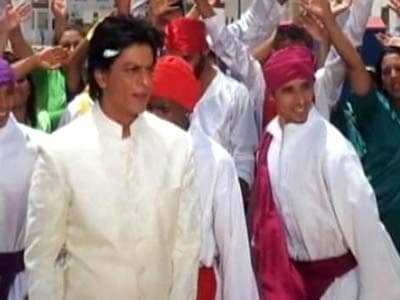 Video : Shah Rukh Khan shoots in Morocco