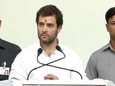 Video : Anger in India must be cooled: Rahul Gandhi