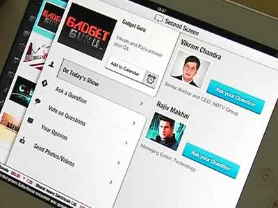Second screen comes to Gadget Guru