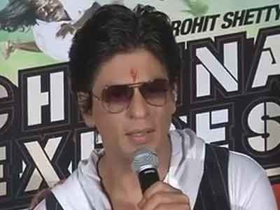 Shah Rukh Khan promotes <i>Chennai Express</i> in Bhopal