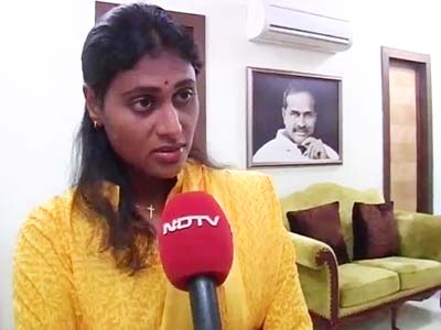 Video : Telangana state is "wicked" decision to check Jagan, says his sister