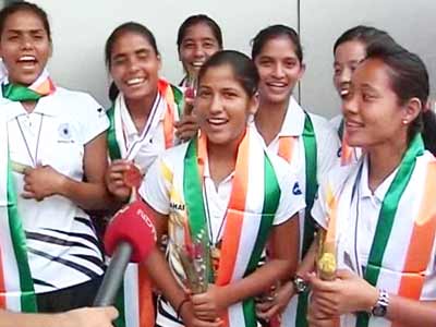 Victorious return of India's junior women's hockey team