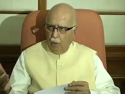 This is no time for India-Pakistan talks: LK Advani
