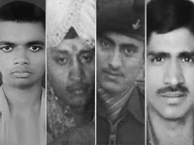 Five brave soldiers who died for the country
