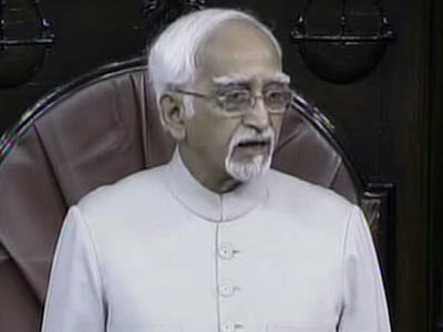 राज्यसभा में हर कायदा तोड़ा जा रहा है : हामिद अंसारी