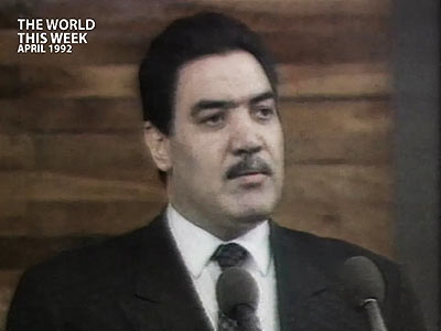 The World This Week: Afghanistan President Najibullah removed from power (Aired: April 2002)
