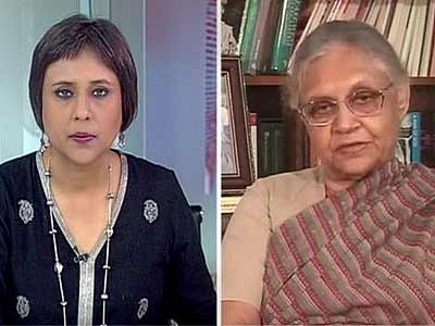 Sheila Dikshit on launch of food security scheme in Delhi