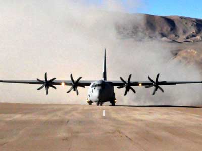 Video : In strong message to China, Air Force lands C 130J-30 at Daulat Beg Oldie