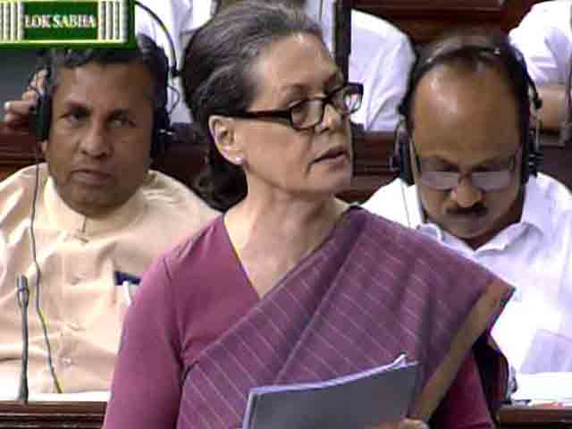 खाद्य सुरक्षा बिल ऐतिहासिक मौका : सोनिया गांधी