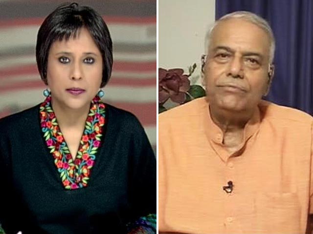 Video : 'Govt incompetent, must go': Yashwant Sinha to NDTV