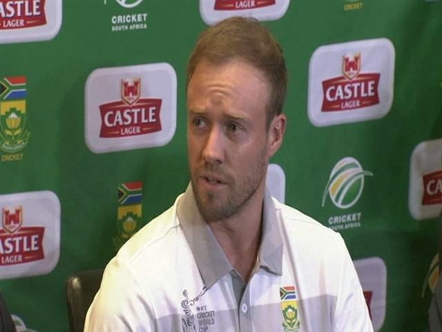 Video : AB de Villiers Raring to Fight for Proteas' First World Cup