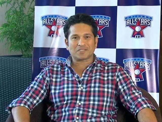 Video : Sachin Tendulkar Wants to Promote Cricket Globally