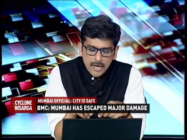 Video : Worst Is Behind Us, Says Skymet's Jatin Singh As Cyclone Nisarga Bypasses Mumbai