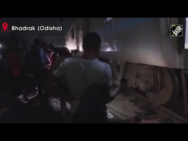 Video : Passenger Train Derails In Odisha's Bhadrak