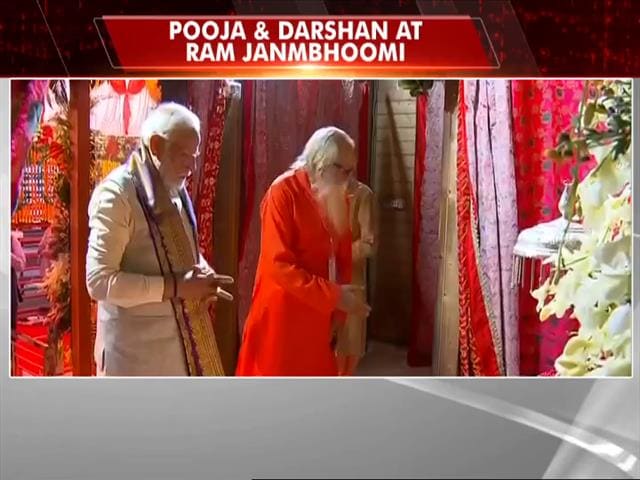 Video : PM Prays At Ayodhya's Ram Temple, To Participate In Deepotsav Celebrations