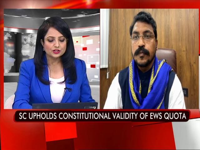 Video : Supreme Court Verdict On 10% Quota Not In Sync With Constitution: Bhim Army chief