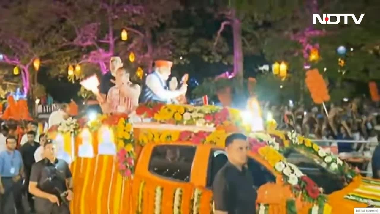Video : PM Modi Roadshow | Bhubaneswar में पीएम मोदी ने किया रोड शो