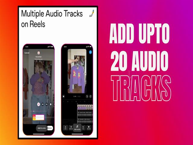 Instagram Reels' Major Update - Add Up To 20 Audio Tracks To Your Videos!