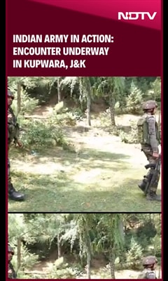 Indian Army In Action: Encounter Underway In Kupwara, J&K