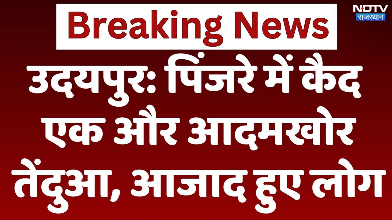 पिंजरे में कैद हुआ मासूम का शिकार करने वाला 'आदमखोर तेंदुआ'