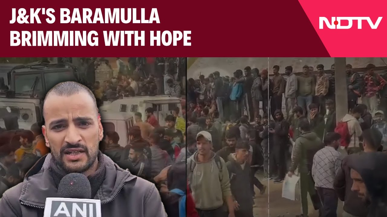 Video : Baramulla's Streets 'Jam-Packed' With Indian Army Aspirants