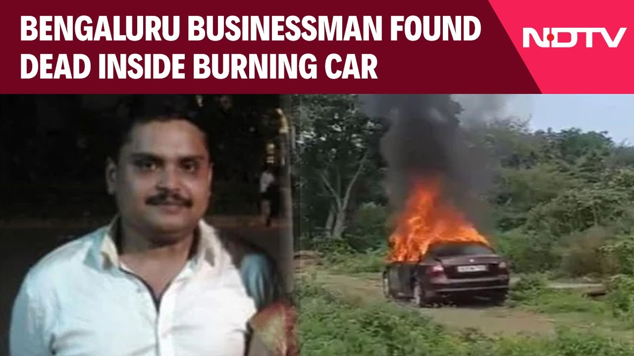 Bengaluru Businessman Found Dead Inside Burning Car, Cops Suspect Suicide