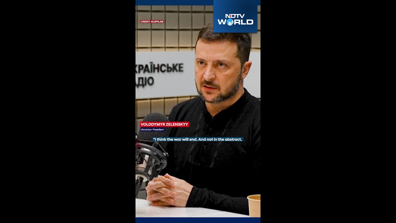 'War In Ukraine Will End Faster Under Trump Presidency': Volodymyr Zelenskyy