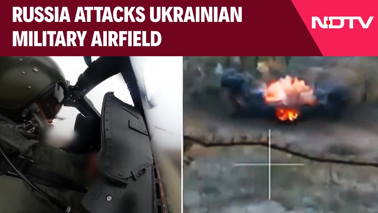 Russia Attacks Ukrainian Military Airfield And Energy Infra Russia Attacks Ukrainian Military Airfield And Energy Infra