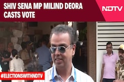 Maharashtra Election 2024: Worli Assembly Seat Candidate, Shiv Sena MP Milind Deora Casts Vote Maharashtra Election 2024: Worli Assembly Seat Candidate, Shiv Sena MP Milind Deora Casts Vote