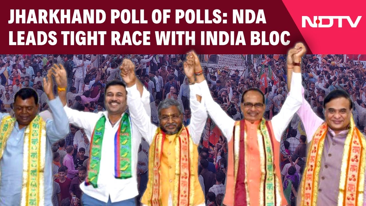 Jharkhand Exit Polls | NDA Leads Neck-And-Neck Fight With India Bloc In Jharkhand Assembly Election
